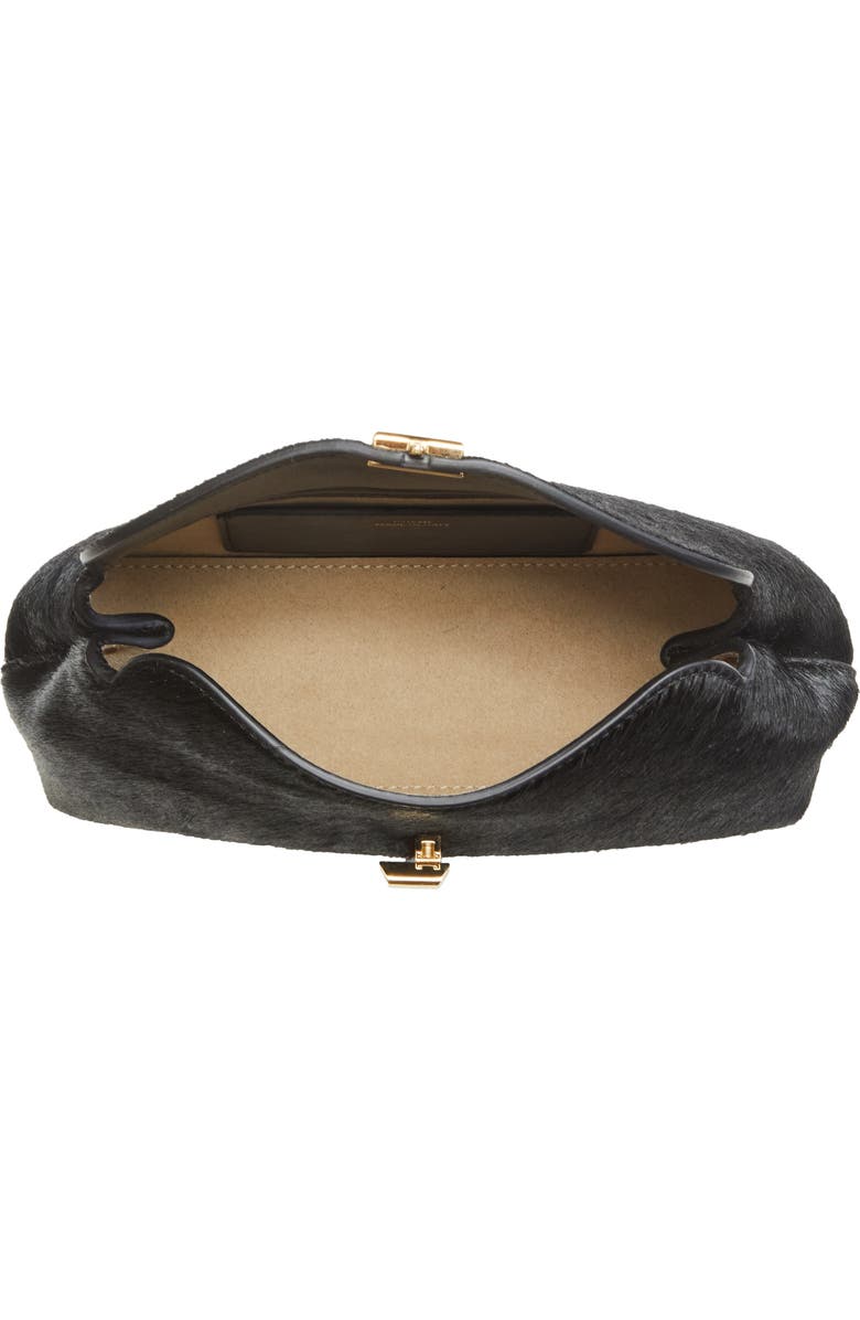 TOTEME Mini T-Lock Clutch Bag, Alternate, color, Black
