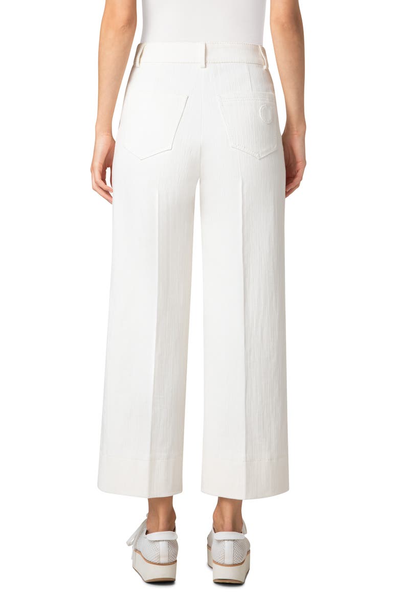 Chiara Wide Leg Crop Jeans, Alternate, color, CREAM