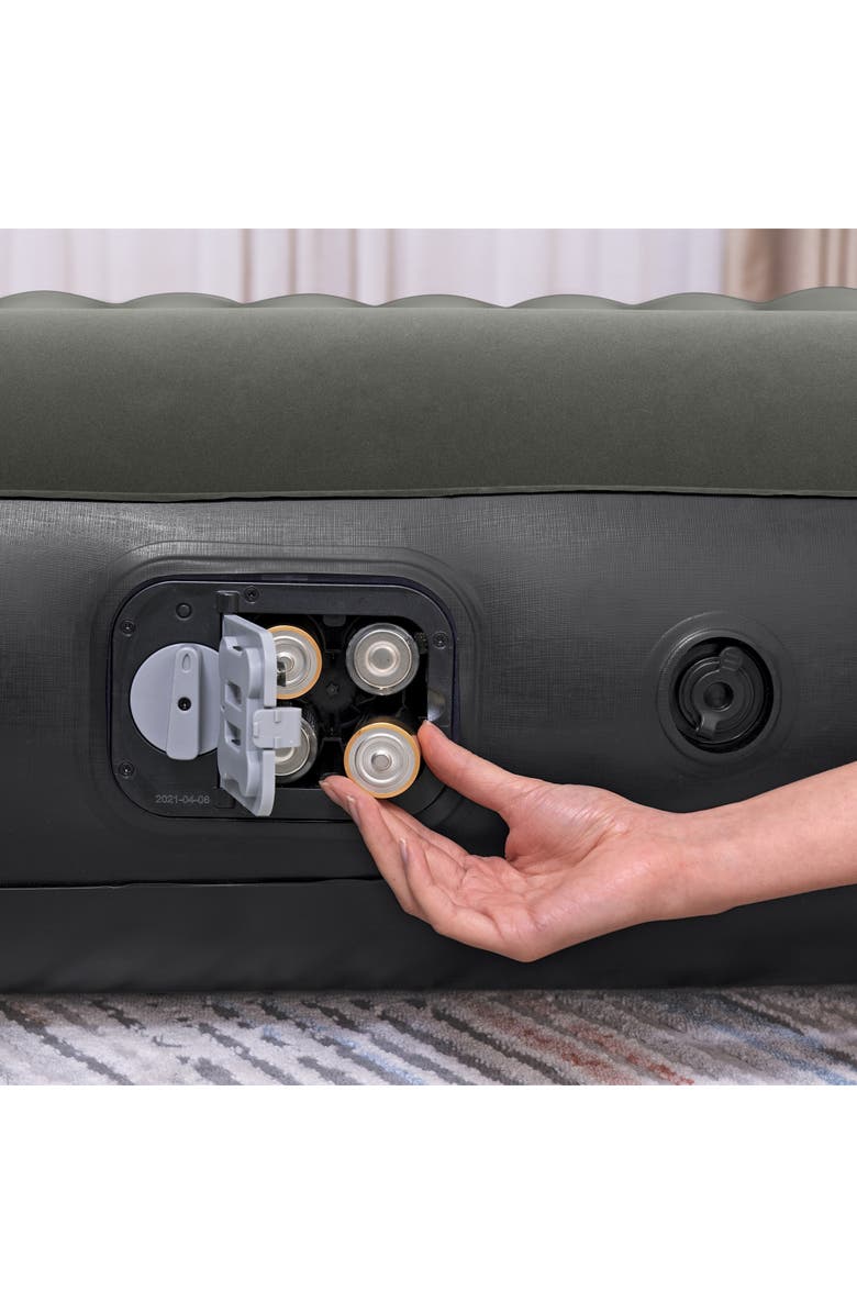 Bestway Tritech 12" Queen Air Mattress with Built-in Battery Pump, Alternate, color, 