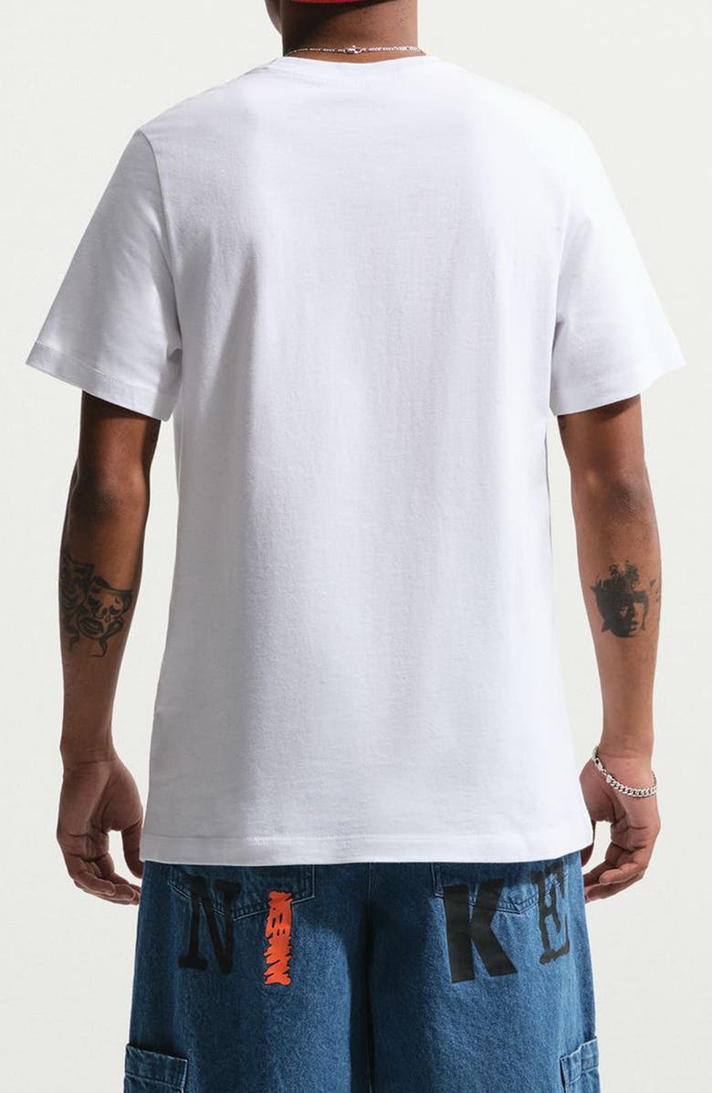 Nike USMNT Crest Cotton Graphic T-Shirt, Alternate, color, White