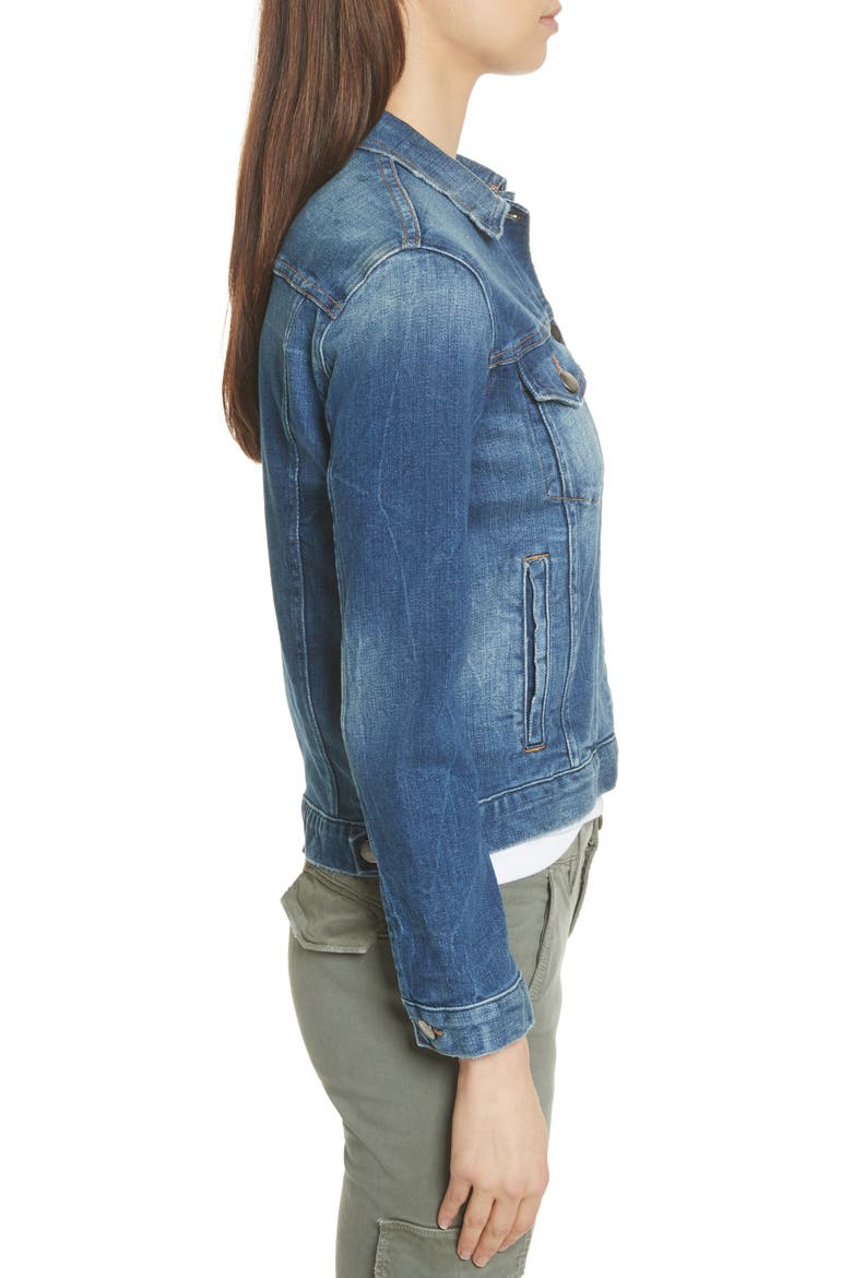 Le Vintage Denim Jacket, Alternate, color, WALTHAM WAY