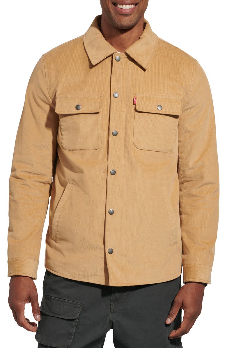 Levi's Cotton Corduroy Shacket, Main, color, 