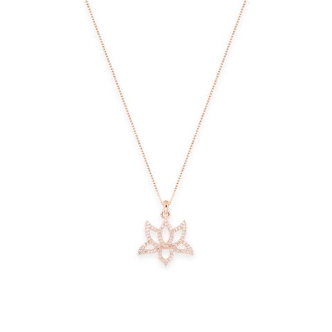 Illuminate Lotus Necklace