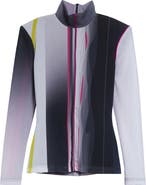 ISRAELLA KOBLA Celeste Stripe Turtleneck Top