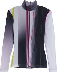 ISRAELLA KOBLA Celeste Stripe Turtleneck Top