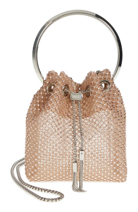 Bon Bon Crystal Mesh Pouch
