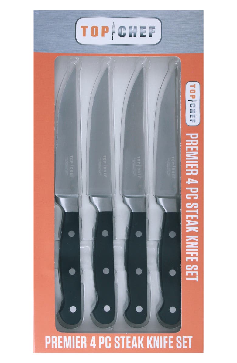 TOP CHEF Premier 4-Piece Steak Knife Set, Alternate, color,