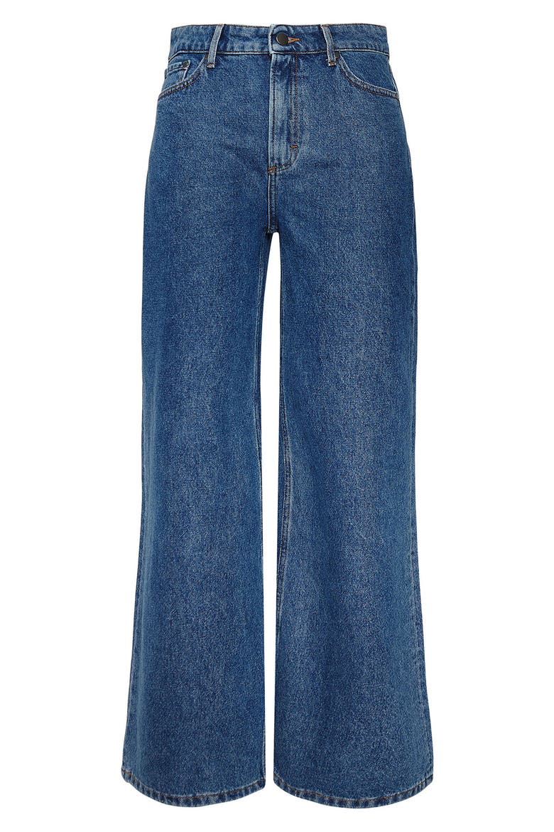 Maisie High Waist Wide Leg Jeans, Alternate, color, AUTHENTIC