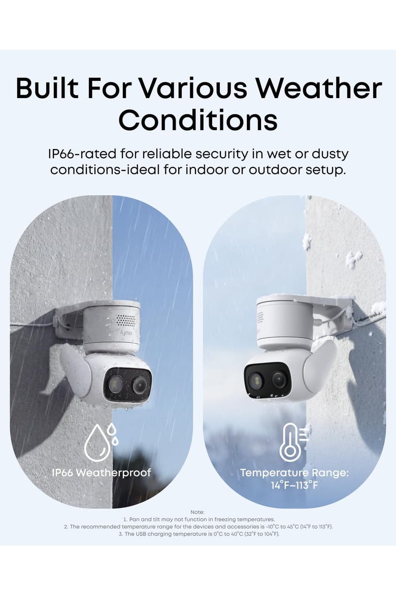 Security Outdoor 2-Pack Camera C31, Alternate, color, White