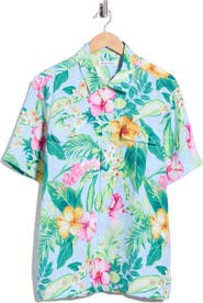 Tommy Bahama Hibiscus Heritage Linen Button-Up Shirt