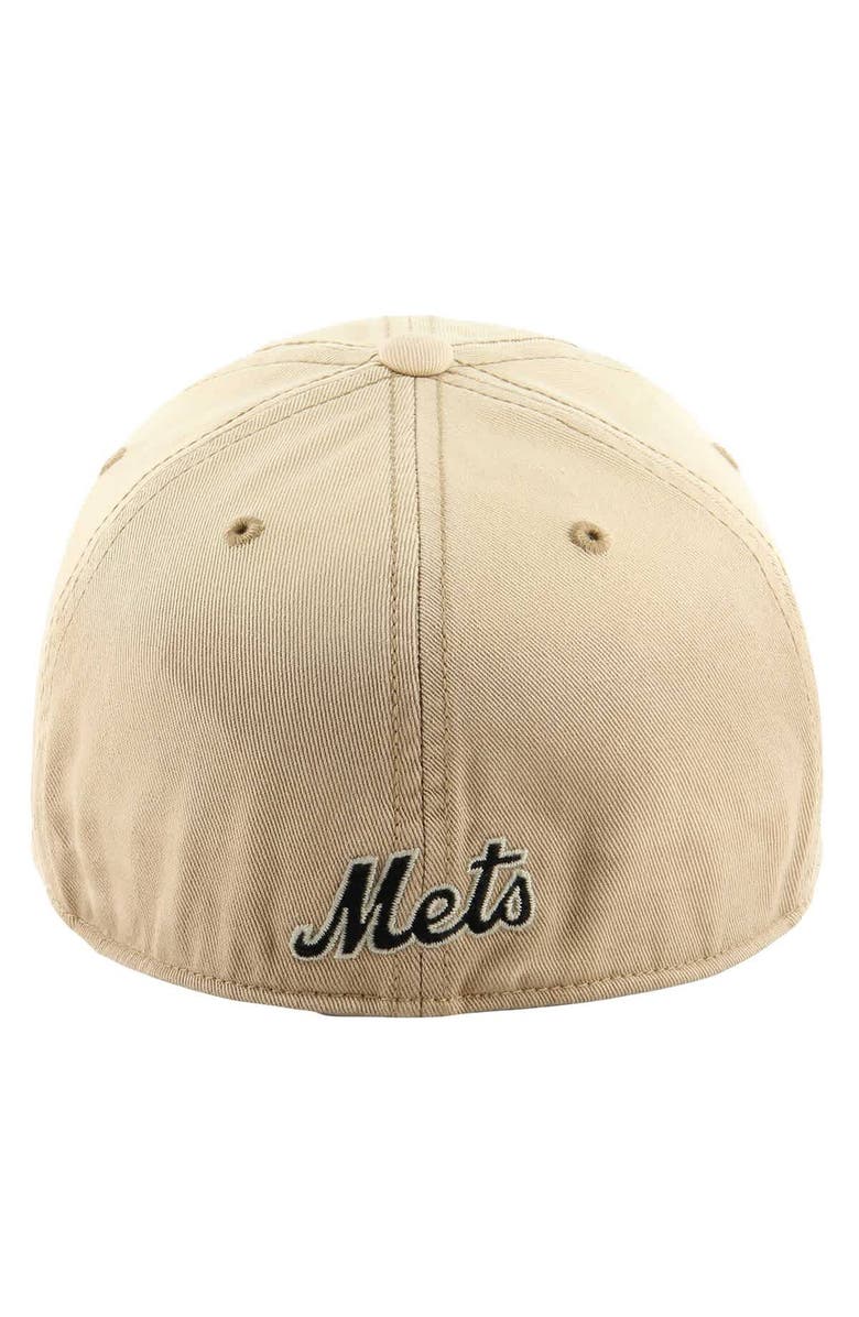 '47 Men's '47 Khaki New York Mets Dusted Franchise Fitted Hat, Alternate, color, 
