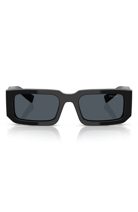 53mm Rectangular Sunglasses