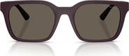 Emporio Armani 54mm Square Sunglasses