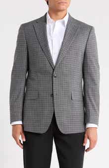 Two-Button Notch Lapel Sport Coat