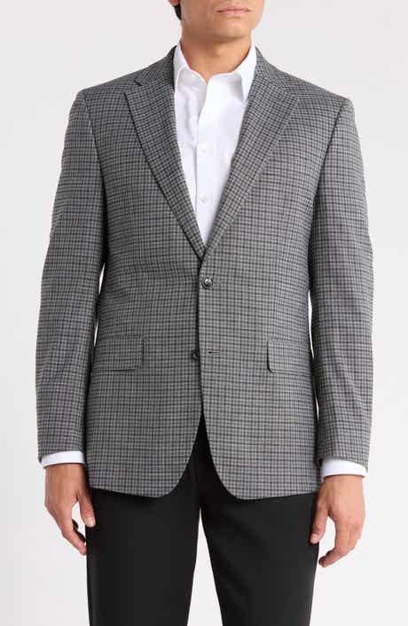 Two-Button Notch Lapel Sport Coat