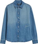 Jacquemus La Chemise de-Nîmes Simon Denim Button-Up Shirt
