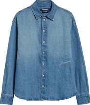 Jacquemus La Chemise de-Nîmes Simon Denim Button-Up Shirt