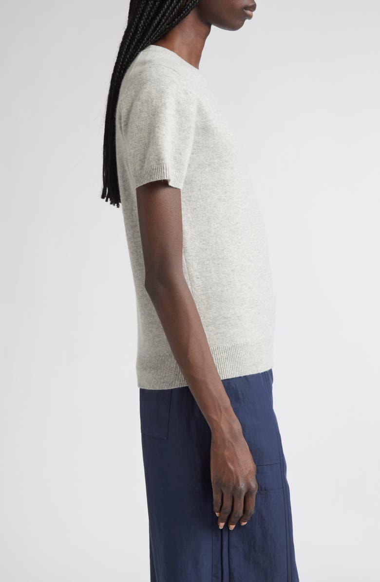 Short Sleeve Wool & Cashmere Sweater