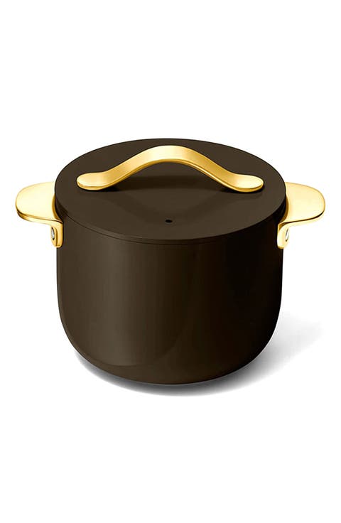 Nonstick Ceramic Petite 2-Quart Cooker with Lid