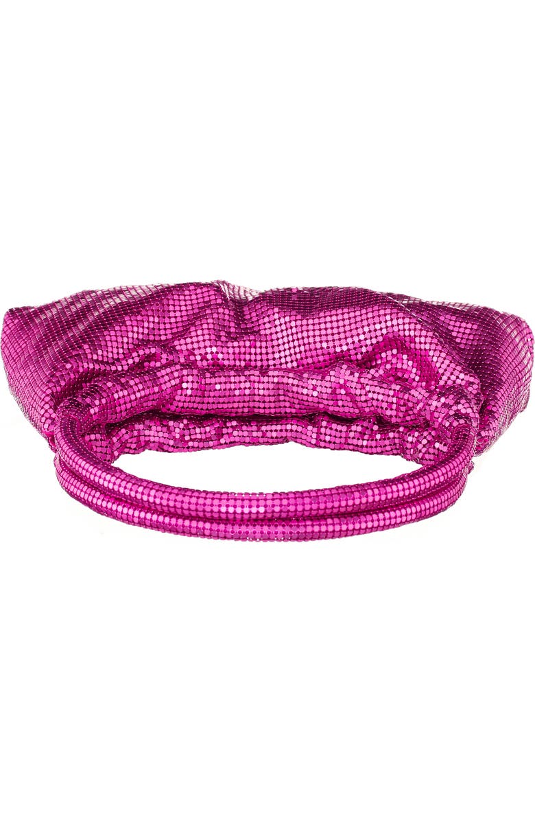 Nina Joyce Mesh Top Handle Bag, Alternate, color, Parfait Pink