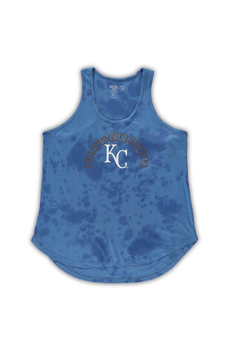 CONCEPTS SPORT Women's Concepts Sport Royal Kansas City Royals Plus Size Jersey Tank Top & Pants Sleep Set, Alternate, color, Royal