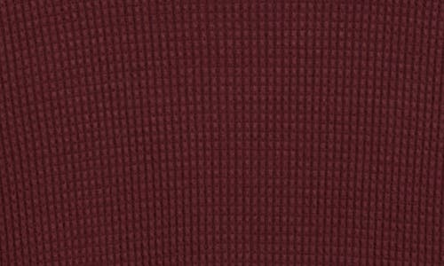 Vince Crewneck Cotton Thermal Sweater In Brown