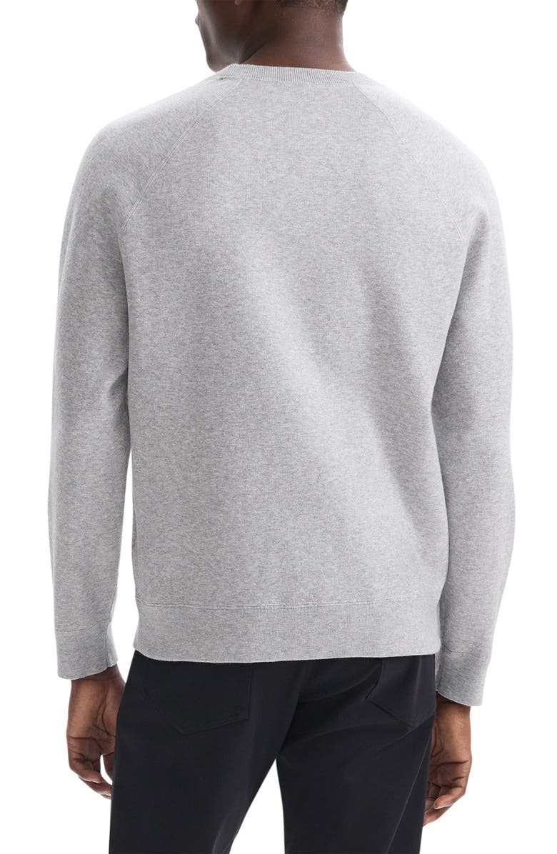 Theory Raglan Sweatshirt, Alternate, color, Silver Heather