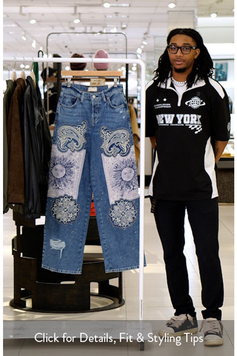 Reverie Patchwork Embroidered Jeans video