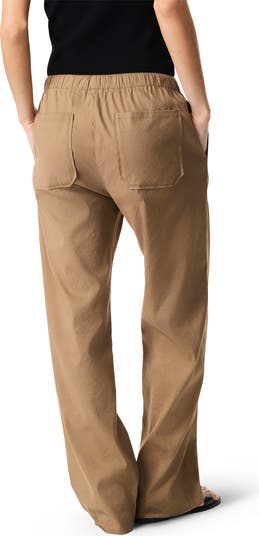 Logan Drawstring Linen Blend Pants