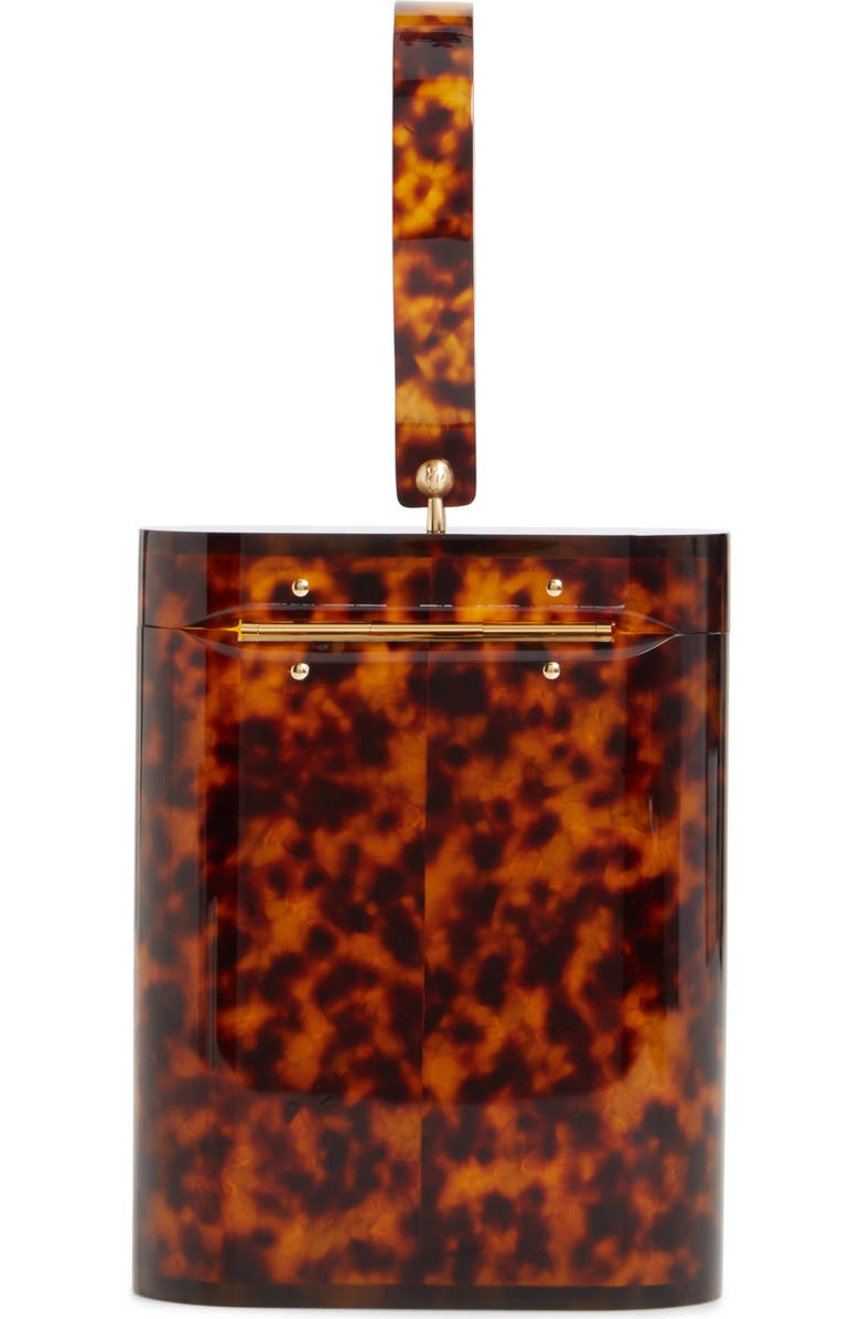 Edie Parker Oval Acrylic Bucket Bag, Alternate, color,