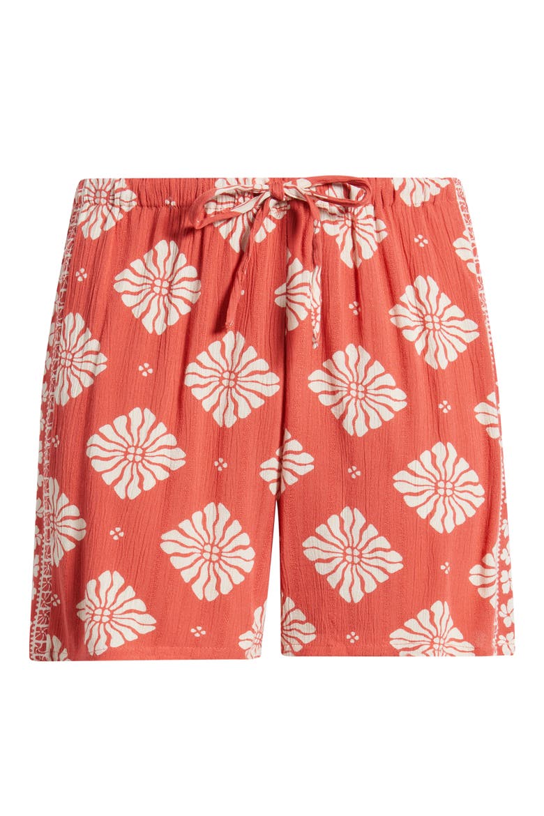 Ventura Drawstring Shorts, Alternate, color, RED