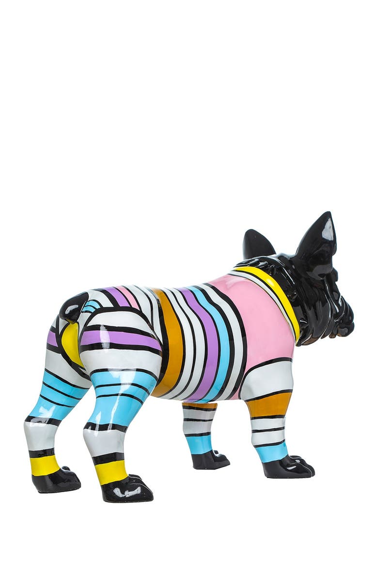 INTERIOR ILLUSIONS Plus Stripe Bull Dog, Alternate, color, Multi-Color