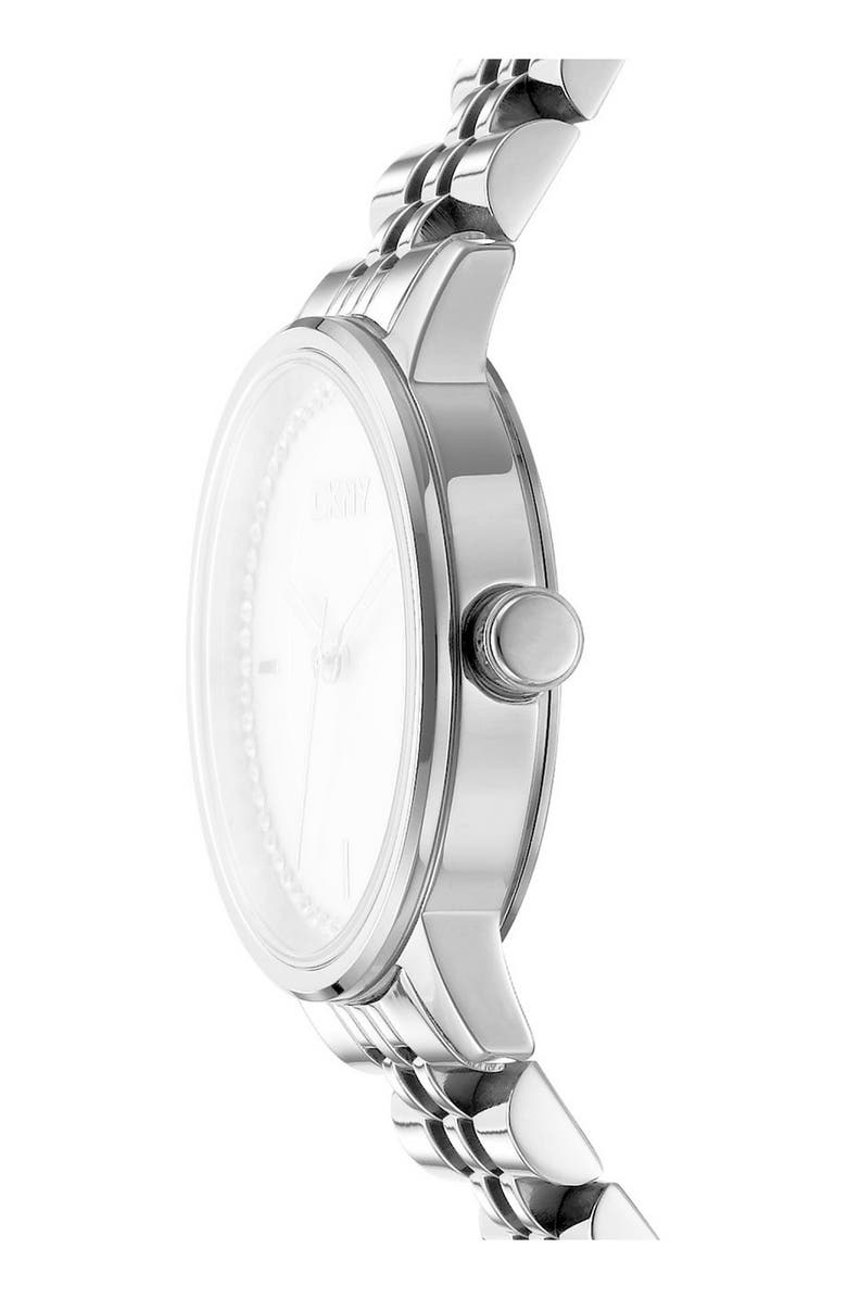 DKNY L 086 Bracelet Watch, Alternate, color, Silver