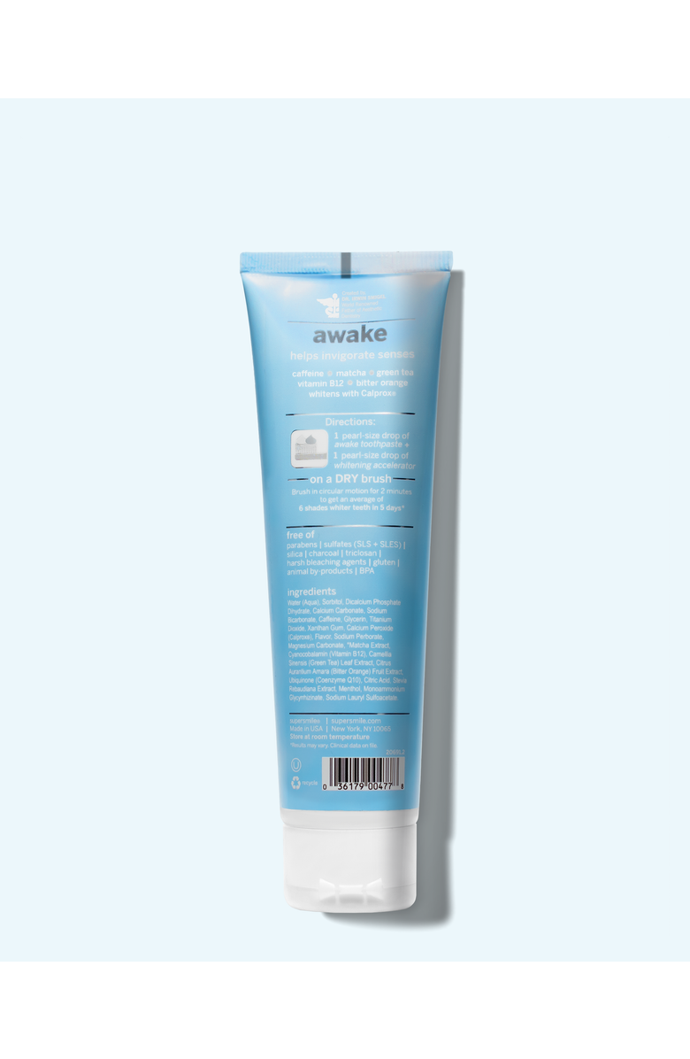 Supersmile Awake Professional Whitening Toothpaste, Alternate, color, White