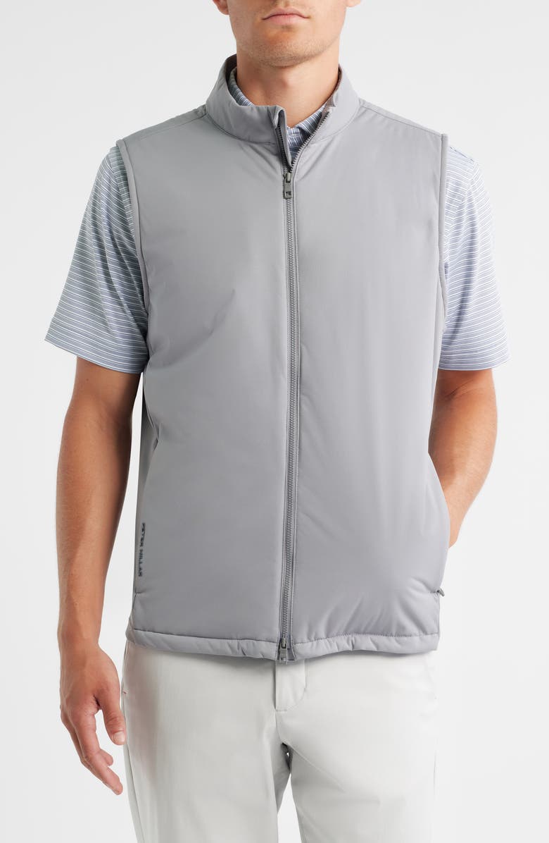 Peter Millar Fuse Hybrid Vest, Alternate, color, Oslo Grey