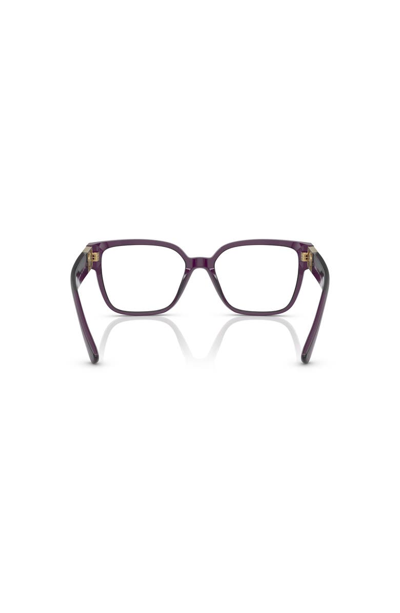 Versace 54mm Square optical glasses, Alternate, color, Violet