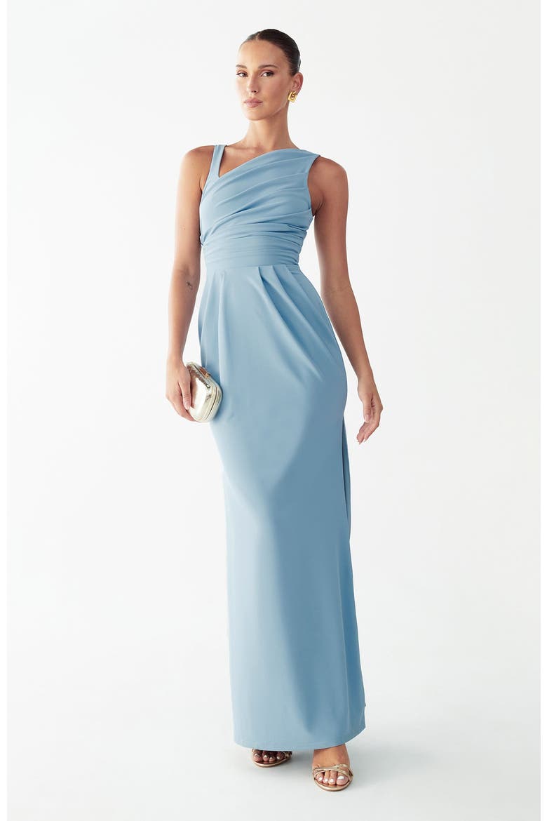 Celina Maxi Dress, Alternate, color, Dusty Blue
