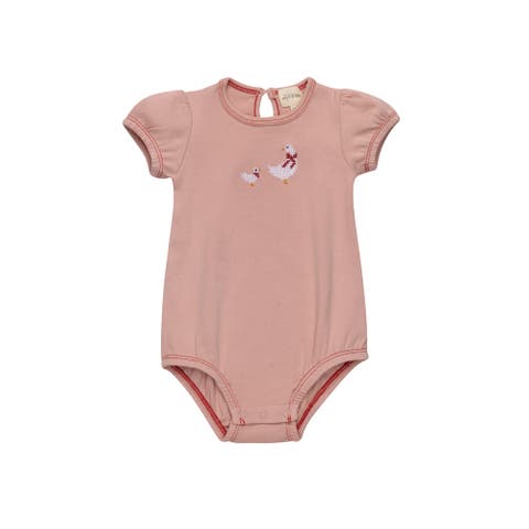 Cross Stitch Duckling Collection - Romper for Girls (Baby)