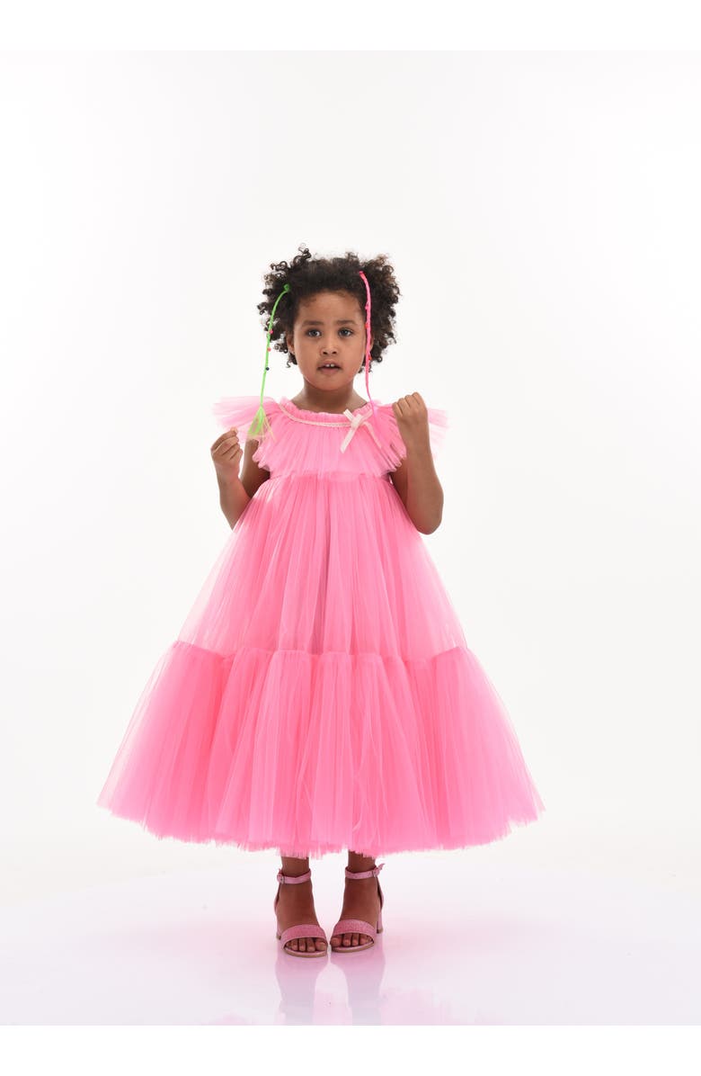 Tulleen Beckwith Dress, Main, color, Pink