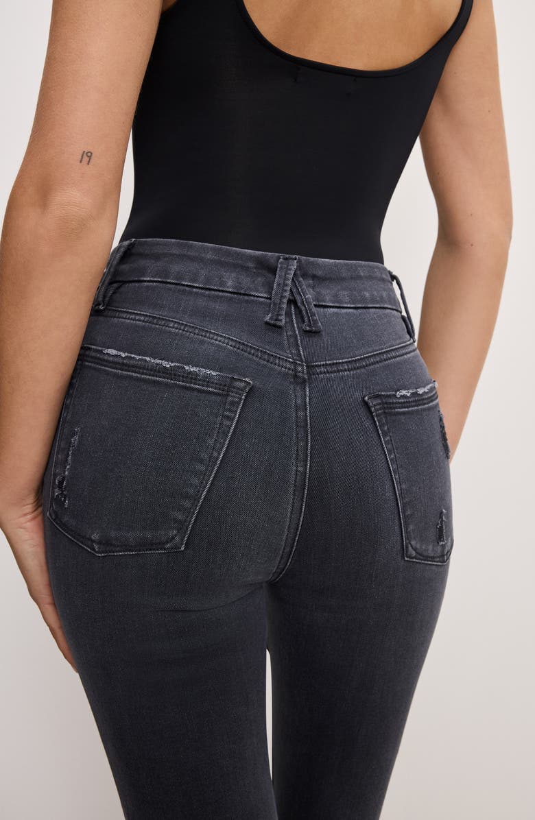 Good American Always Fits Good Legs Flare Jeans, Alternate, color,