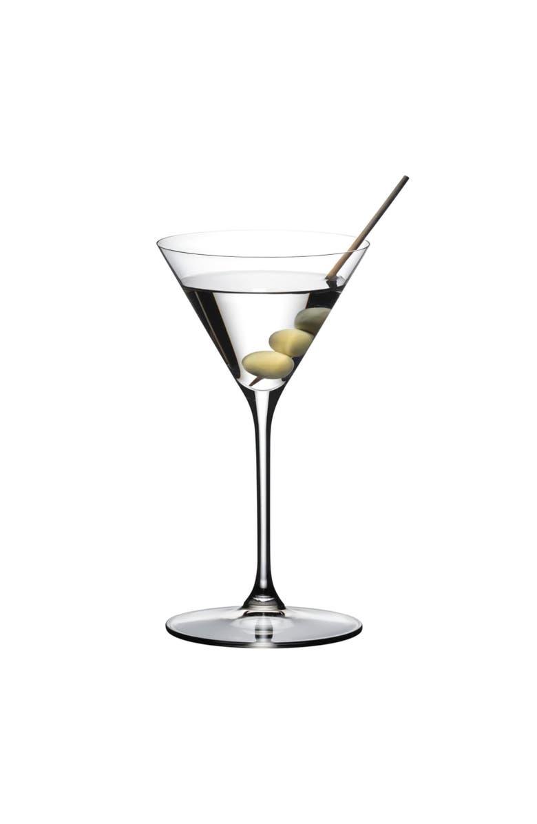 Riedel Grape@ Martini Cocktail Glass, Set of 2, 7 ounce, Alternate, color, Clear