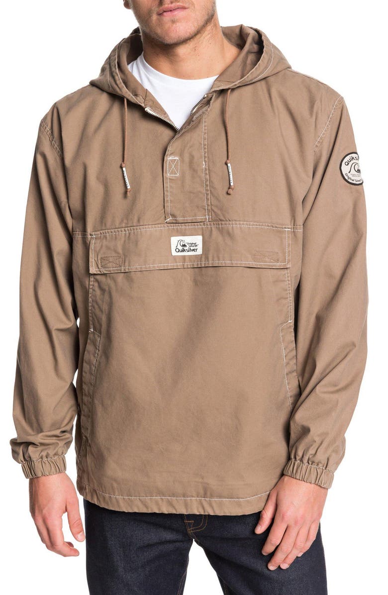 Quiksilver Tazawa Wash Hooded Anorak, Main, color,