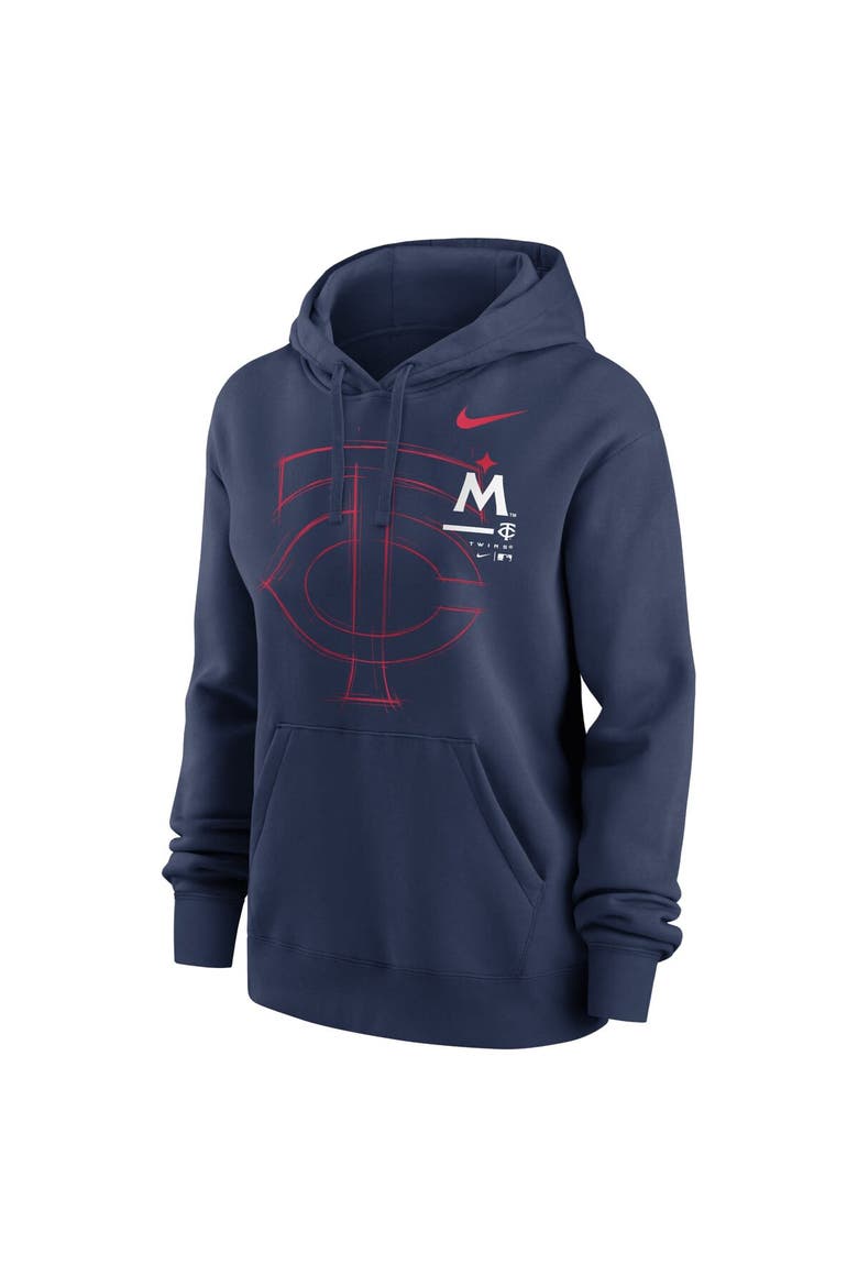 Women's Nike Navy Minnesota Twins Big Game Pullover Hoodie, Alternate, color, Navy