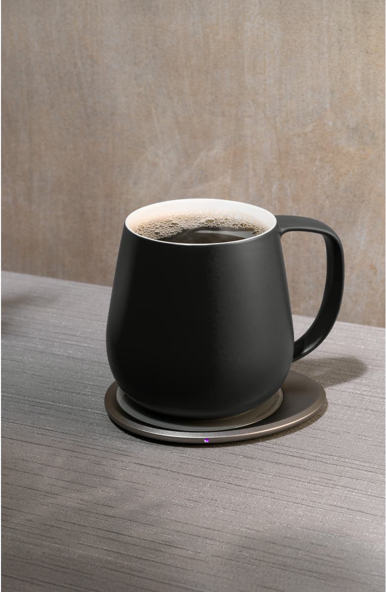 OHOM INC Ui+ Self-heating Mug Set, Alternate, color, Inkstone Black