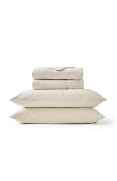 Flannel Marl Brushed Cotton Sheet Set Bundles