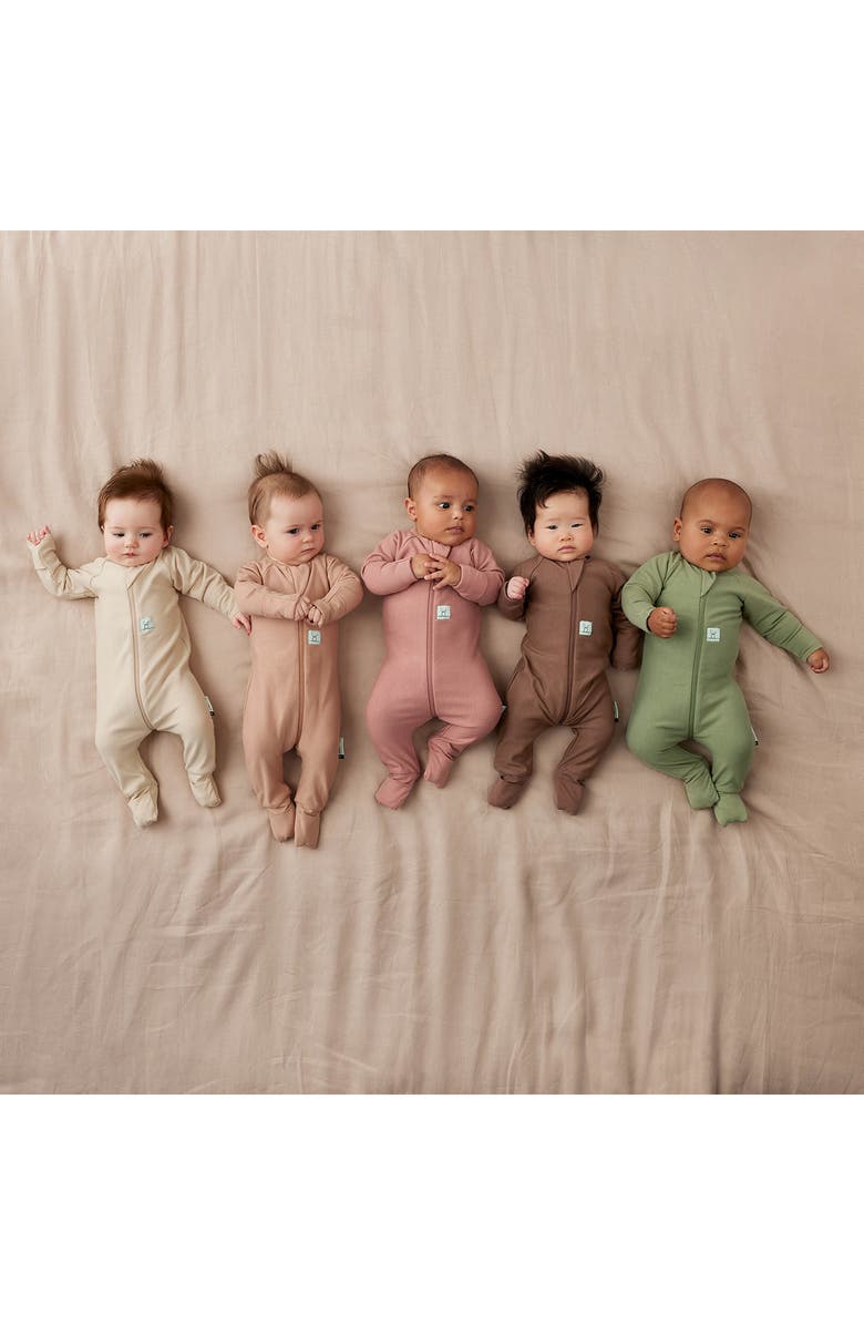 ergoPouch 1.0 TOG Long Sleeve Layering Romper, Alternate, color, Oatmeal Marle