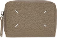 Maison Margiela Zip Around Leather Coin Pouch