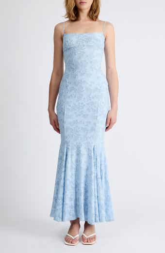 Lara Stretch Lace Back Maxi Dress