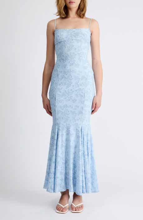 Lara Stretch Lace Back Maxi Dress