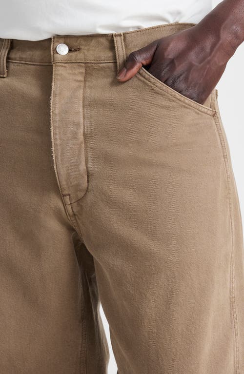 Madewell The 1991 Straight Leg Jeans In Brown
